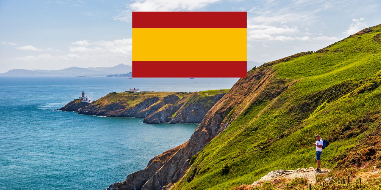 howth walking tour in spanish language